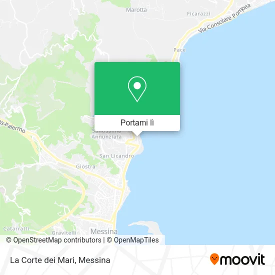 Mappa La Corte dei Mari