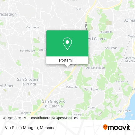 Mappa Via Pizzo Maugeri