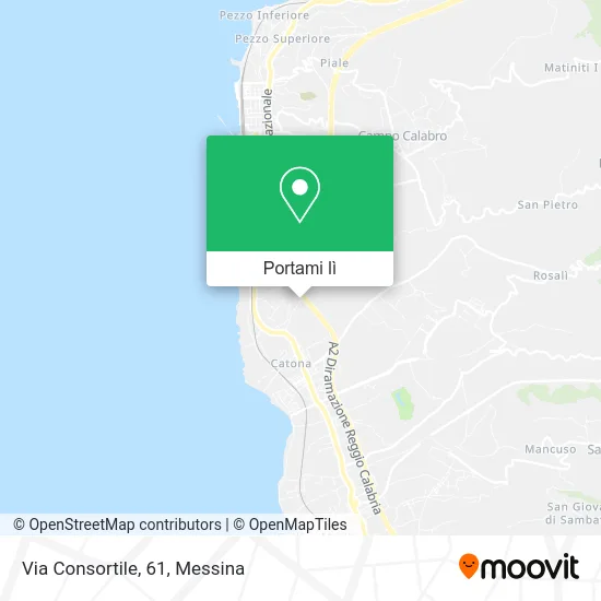 Mappa Via Consortile, 61