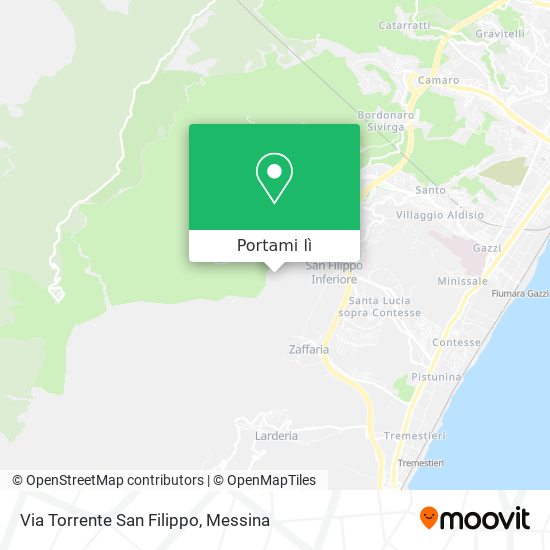 Mappa Via Torrente San Filippo
