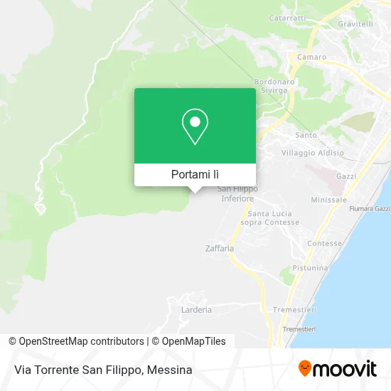Mappa Via Torrente San Filippo