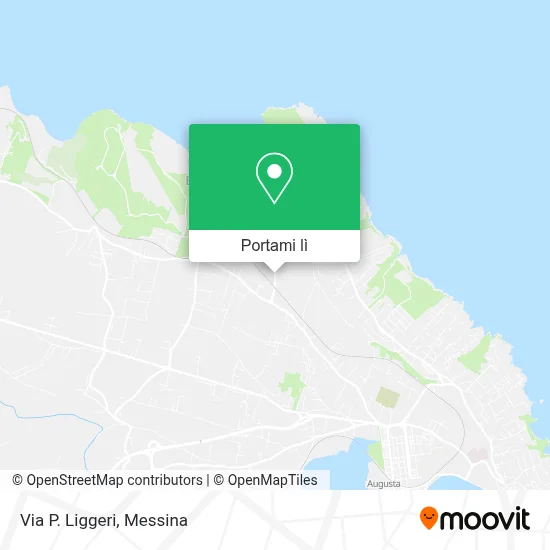 Mappa Via P. Liggeri