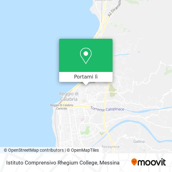 Mappa Istituto Comprensivo Rhegium College