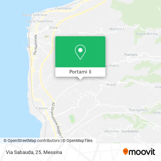 Mappa Via Sabauda, 25