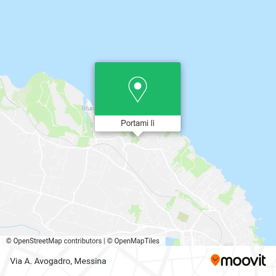 Mappa Via A. Avogadro