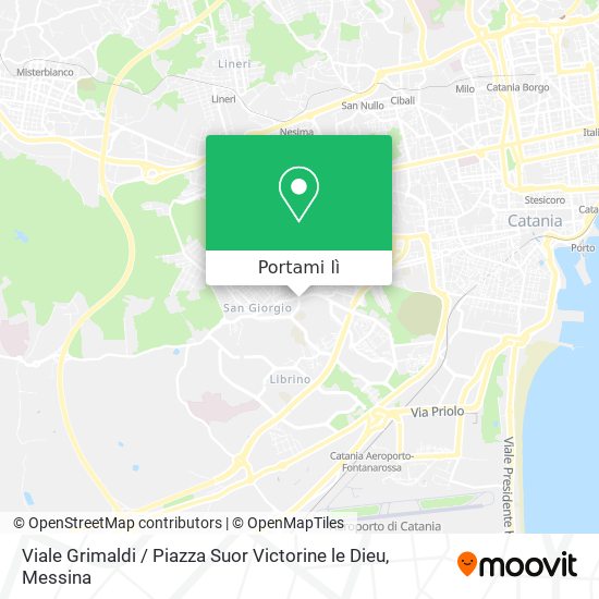Mappa Viale Grimaldi / Piazza Suor Victorine le Dieu