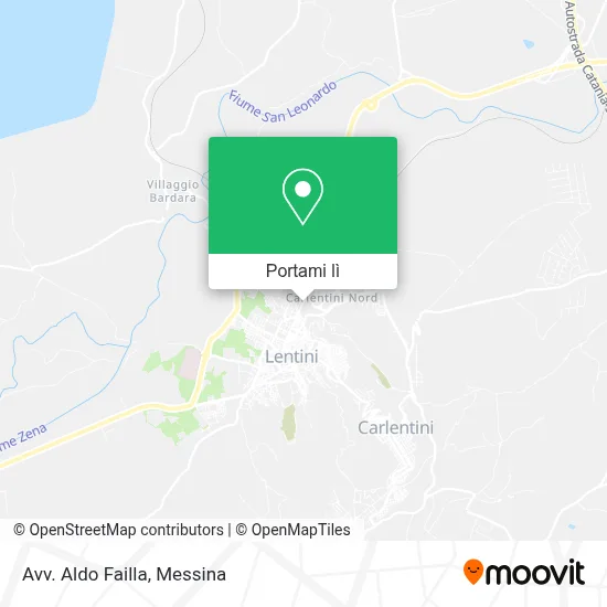 Mappa Avv. Aldo Failla