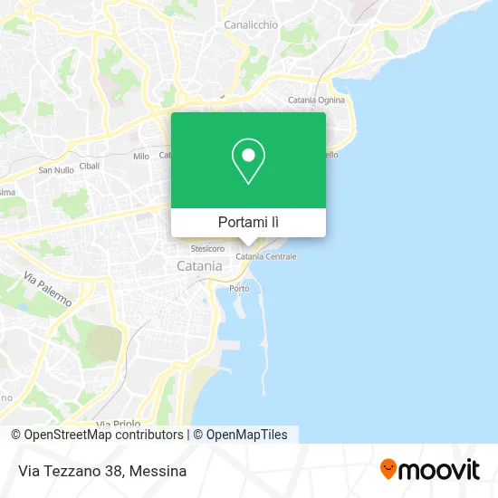 Mappa Via Tezzano  38