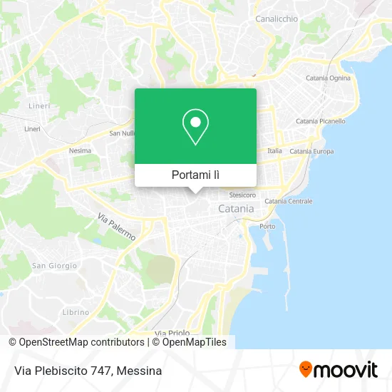 Mappa Via Plebiscito  747