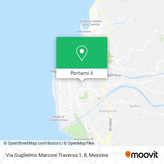 Mappa Via Guglielmo Marconi Traversa 1, 8