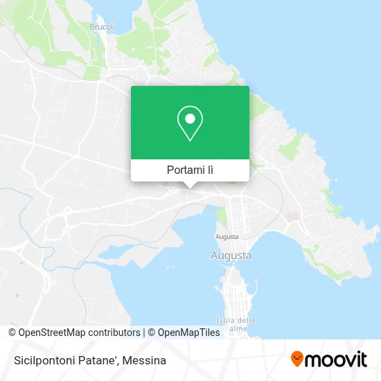 Mappa Sicilpontoni Patane'