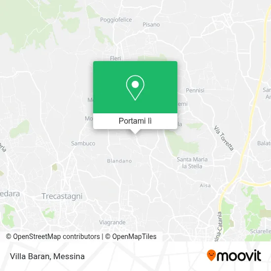 Mappa Villa Baran