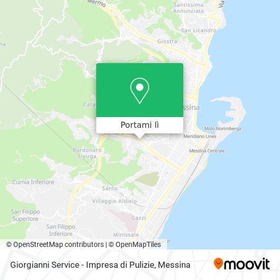 Mappa Giorgianni Service - Impresa di Pulizie