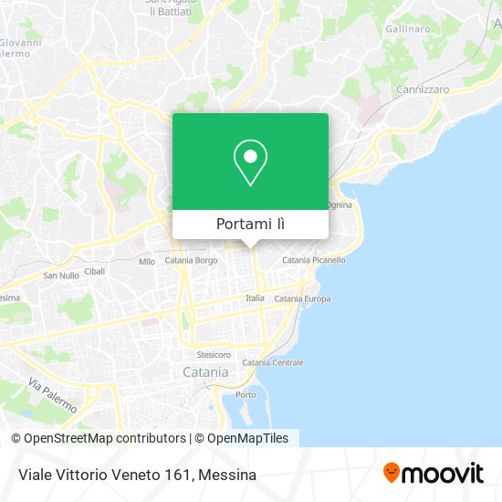 Mappa Viale Vittorio Veneto  161