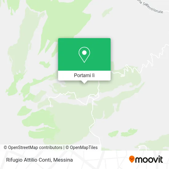 Mappa Rifugio Attilio Conti