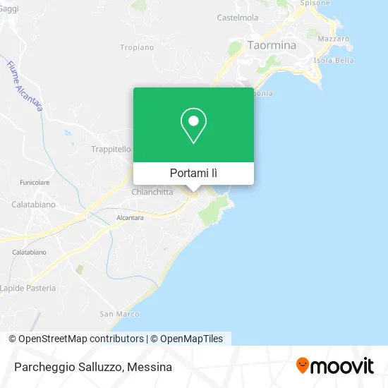 Mappa Parcheggio Salluzzo