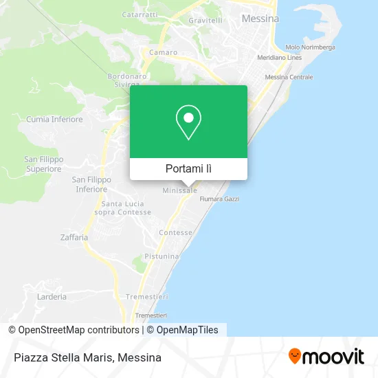 Mappa Piazza Stella Maris