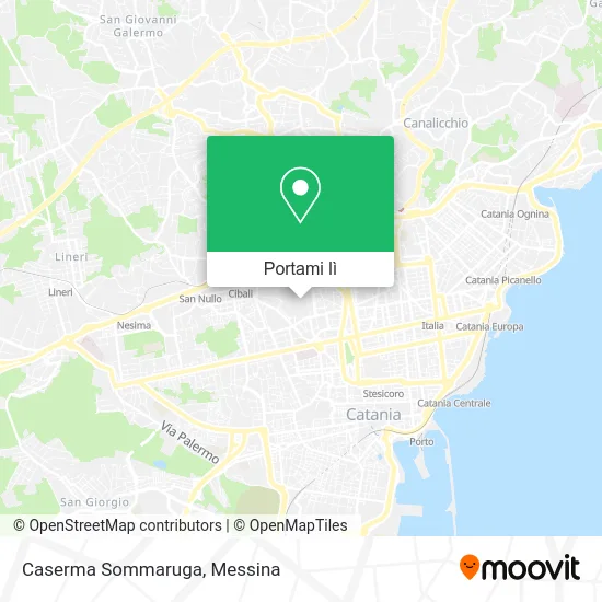 Mappa Caserma Sommaruga