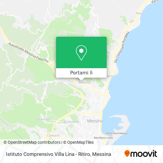 Mappa Istituto Comprensivo Villa Lina - Ritiro
