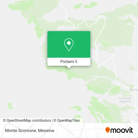 Mappa Monte Scorsone