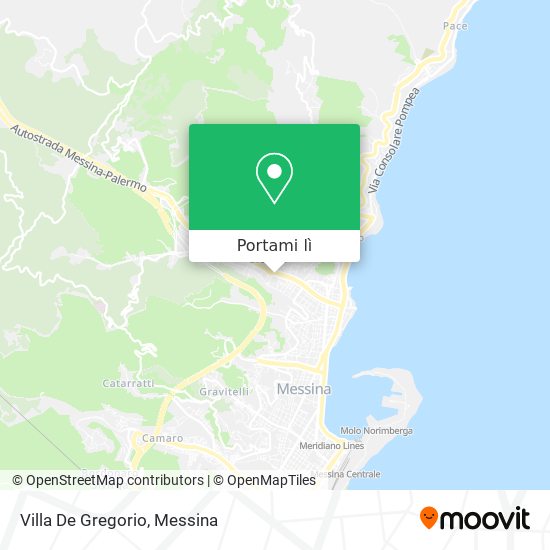 Mappa Villa De Gregorio