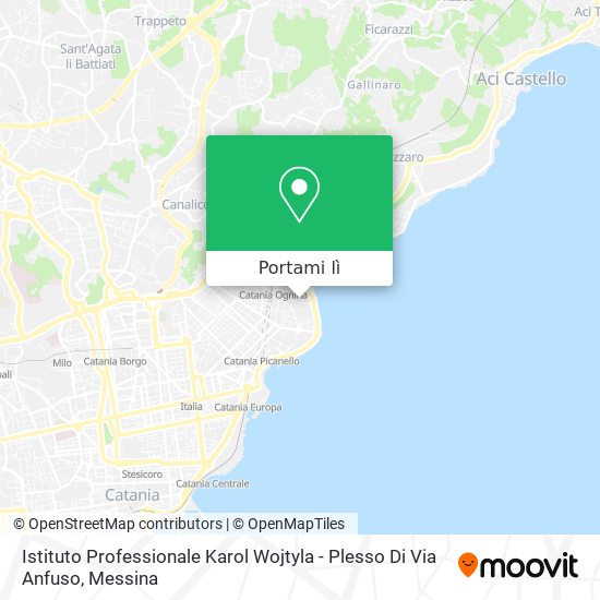 Mappa Istituto Professionale Karol Wojtyla - Plesso Di Via Anfuso