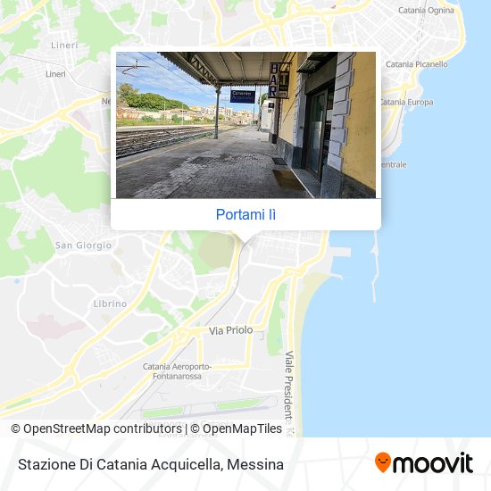 Mappa Stazione Di Catania Acquicella