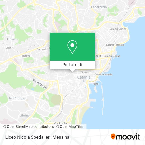 Mappa Liceo Nicola Spedalieri