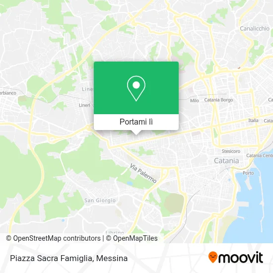 Mappa Piazza Sacra Famiglia