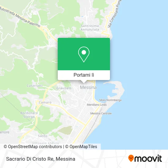 Mappa Sacrario Di Cristo Re