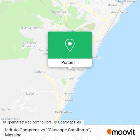Mappa Istituto Comprensivo ""Giuseppe Catalfamo""