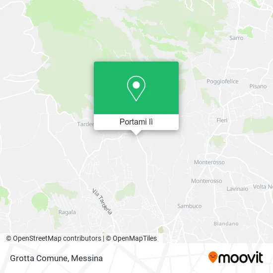 Mappa Grotta Comune