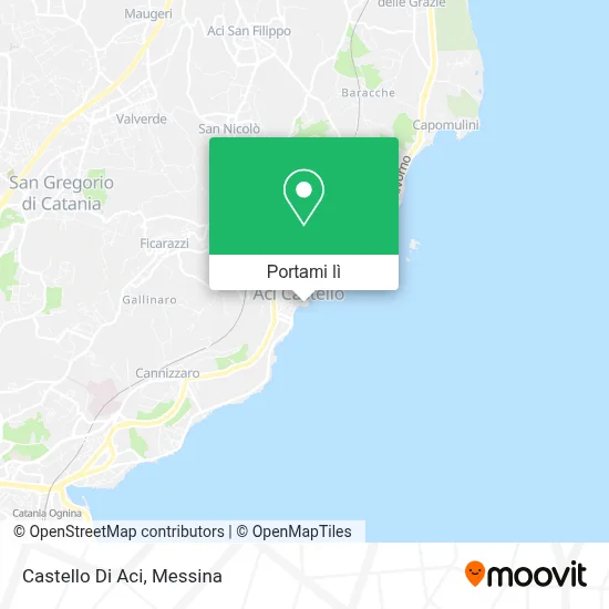 Mappa Castello Di Aci