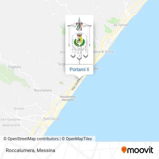 Mappa Roccalumera