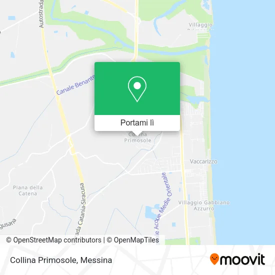 Mappa Collina Primosole