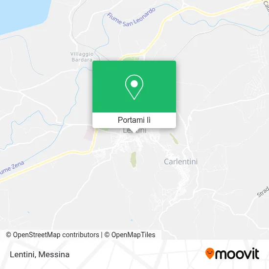 Mappa Lentini
