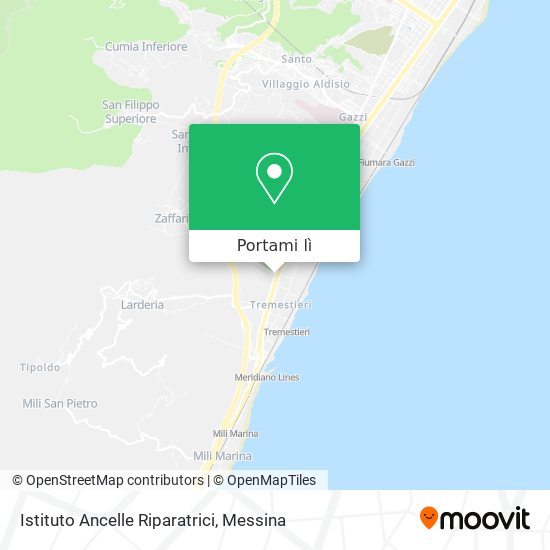 Mappa Istituto Ancelle Riparatrici