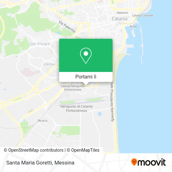 Mappa Santa Maria Goretti