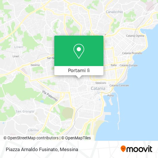 Mappa Piazza Arnaldo Fusinato