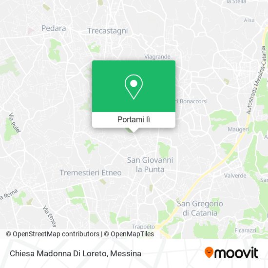 Mappa Chiesa Madonna Di Loreto