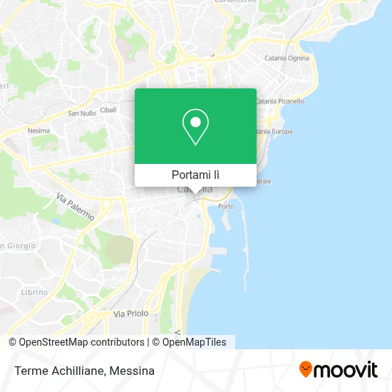 Mappa Terme Achilliane