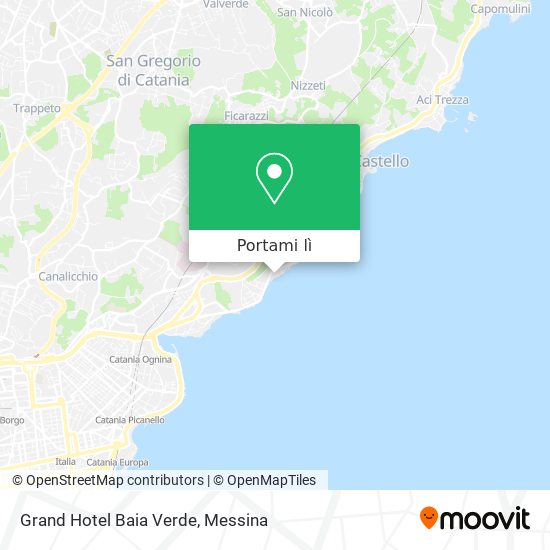 Mappa Grand Hotel Baia Verde