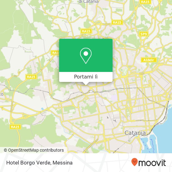 Mappa Hotel Borgo Verde