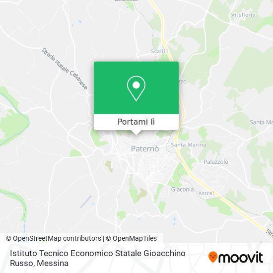 Mappa Istituto Tecnico Economico Statale Gioacchino Russo