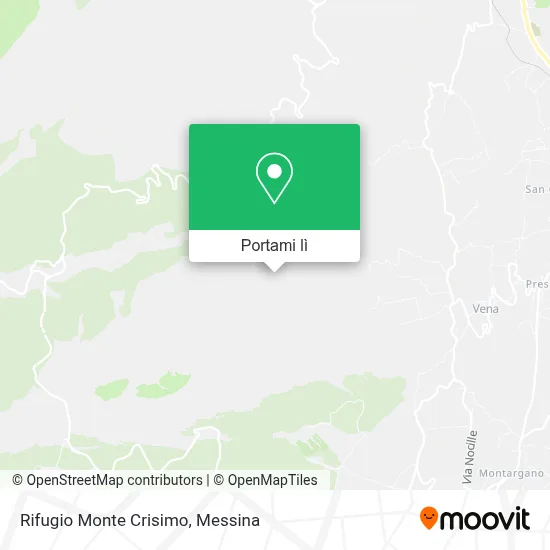 Mappa Rifugio Monte Crisimo