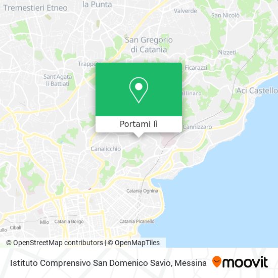 Mappa Istituto Comprensivo San Domenico Savio
