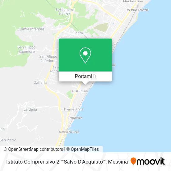 Mappa Istituto Comprensivo 2 ""Salvo D'Acquisto""