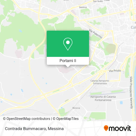 Mappa Contrada Bummacaro