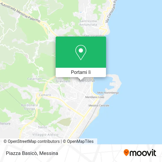 Mappa Piazza Basicò