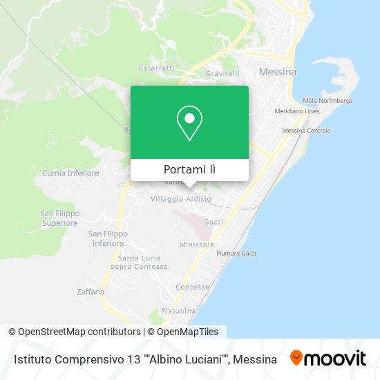 Mappa Istituto Comprensivo 13 ""Albino Luciani""